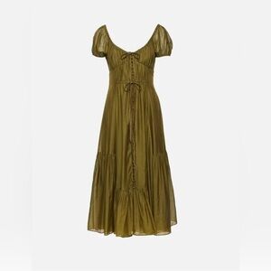 La Ligne smocked maxi dress